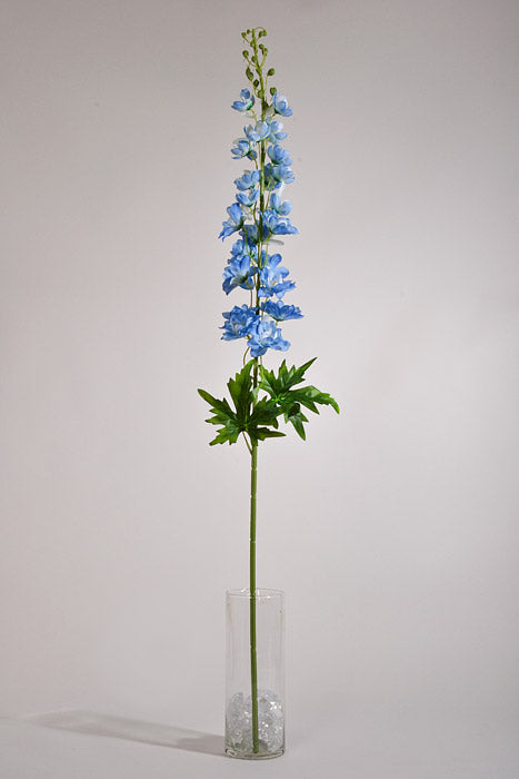 41.5&quot; Silk Delphinium Spray Blue