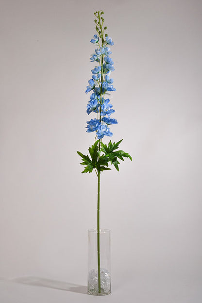 41.5&quot; Silk Delphinium Spray Blue
