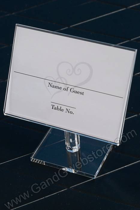 2.5" X 3.5" Favor Frame Clear Pkg/12