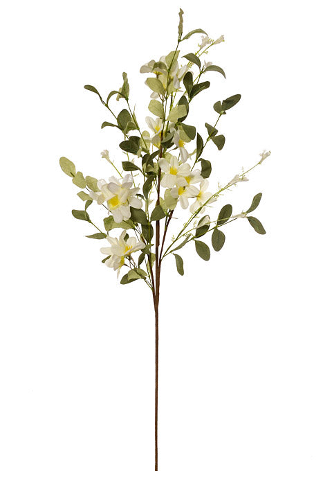 33" Silk Wild Daisy Spray White