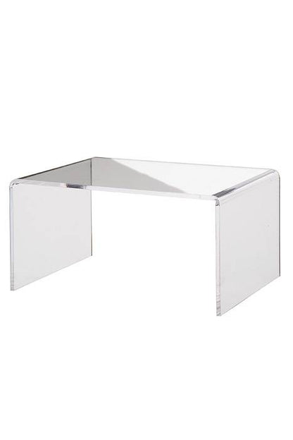 8"x 6"x 4" Acrylic Display Riser Clear