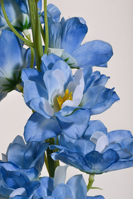 41.5&quot; Silk Delphinium Spray Blue