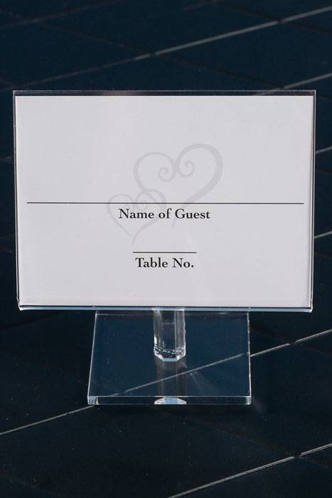 2.5" X 3.5" Favor Frame Clear Pkg/12