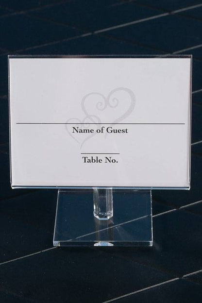 2.5" X 3.5" Favor Frame Clear Pkg/12