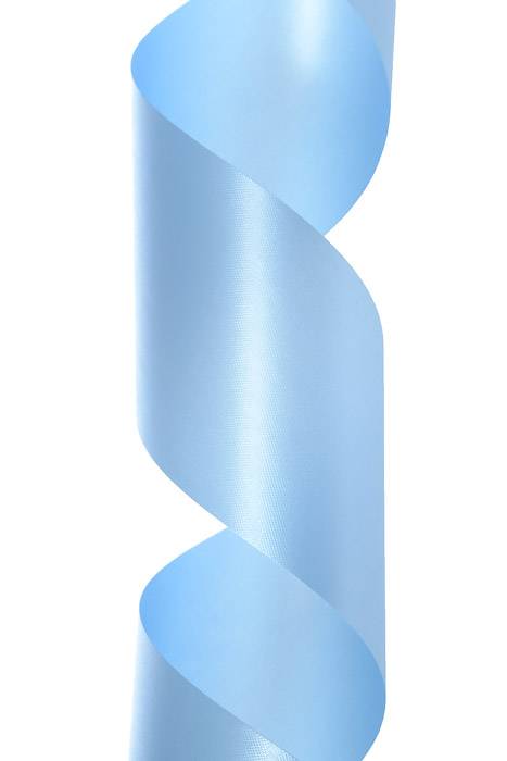 2.75&quot; X 100yds Flora-satin Blue