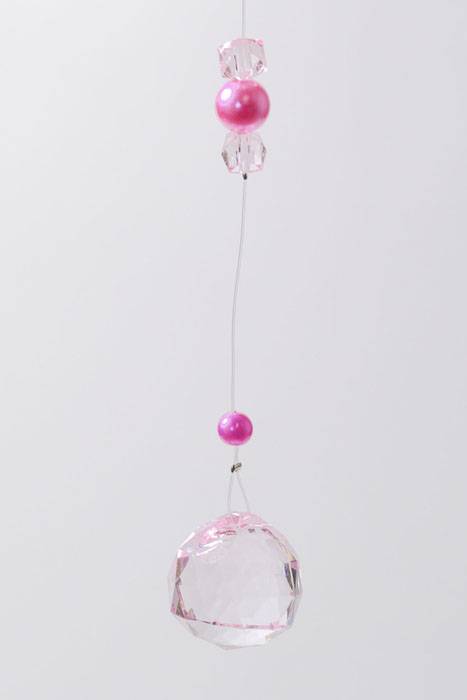 36" Pearl &amp; Bead Garland Fuchsia