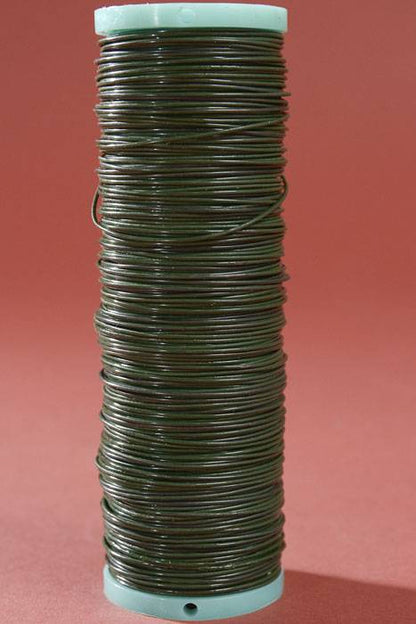 23ga Spooled Wire Roll Green