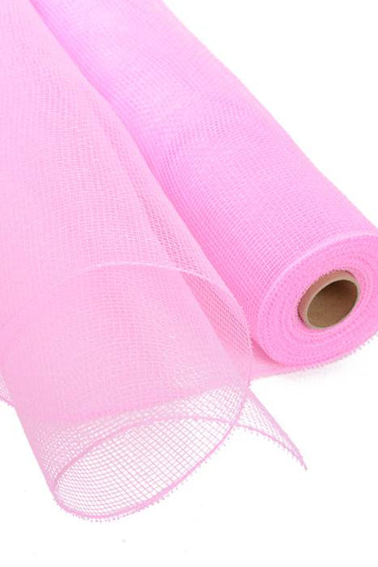 21" X 10yds Decorating Mesh Plain Pink