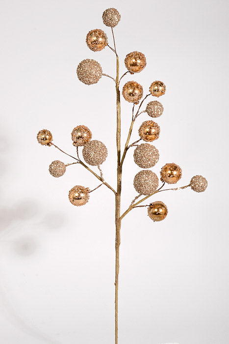 26" Mixed Ball Spray Champagne