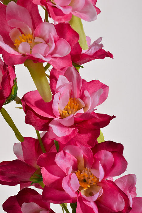 41.5&quot; Silk Delphinium Spray Hot Pink