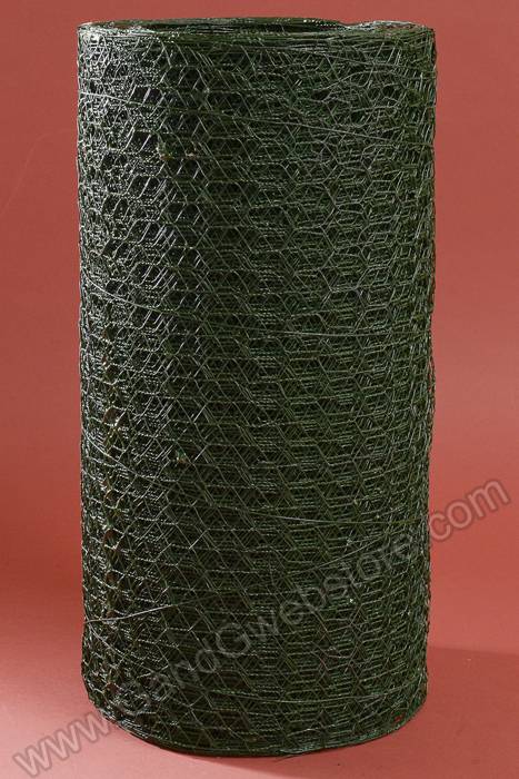 18" X 150ft Hexagonal Floral Netting Green