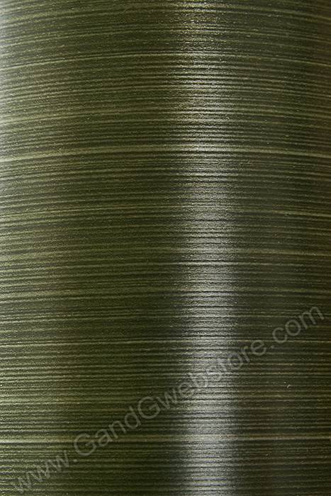 4.25" X 50yds Leaf/Aspidistra Ribbon Green