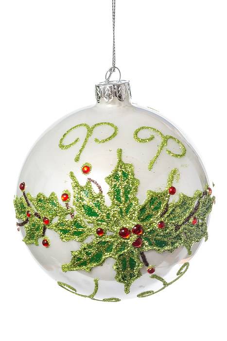 100mm Glass Ball Ornament