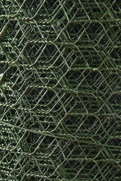 18" X 150ft Hexagonal Floral Netting Green