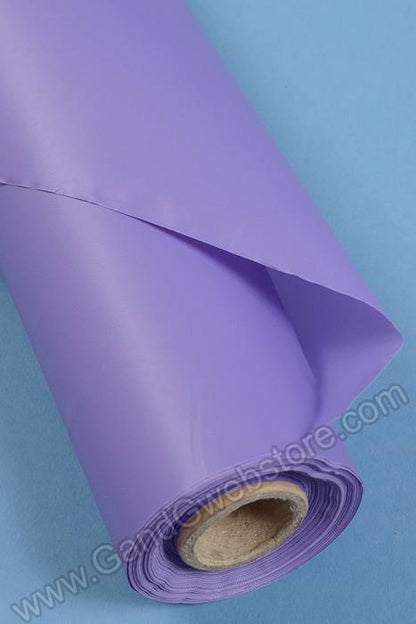 40" X 100ft Plastic Table Cover Purple