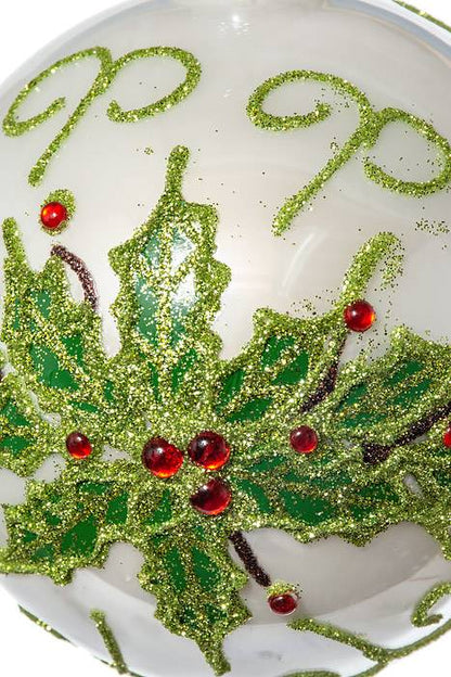 100mm Glass Ball Ornament