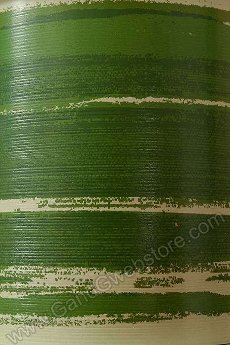 4" X 50yds Leaf/aspidistra Ribbon Green