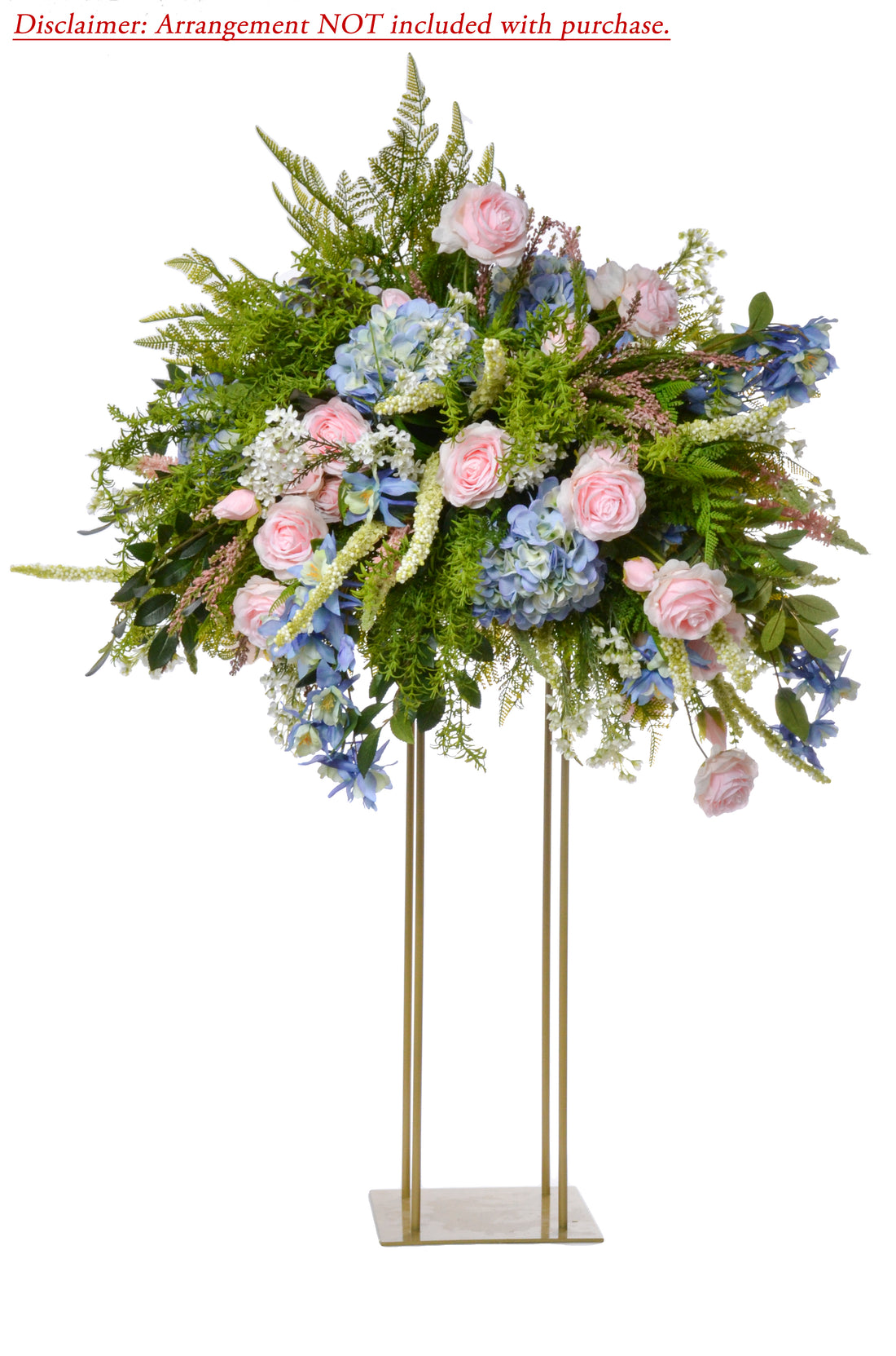 8" X 45" Harlow Stand Gold