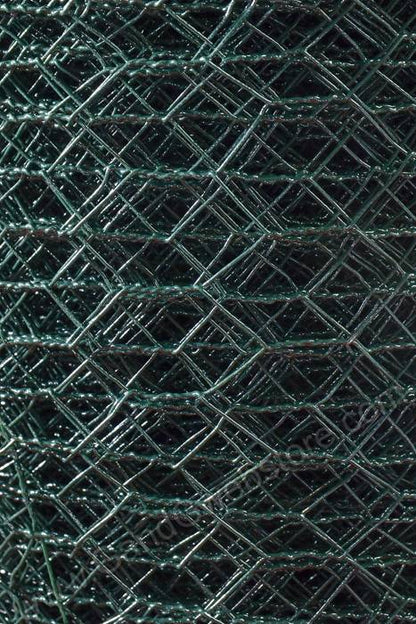 12" X 150ft Hexagonal Floral Netting Green