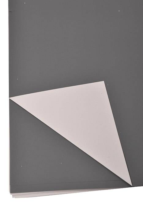 22.5" 2 Tone Waterproof Wrapping Paper Gray/Pink Pkg/20