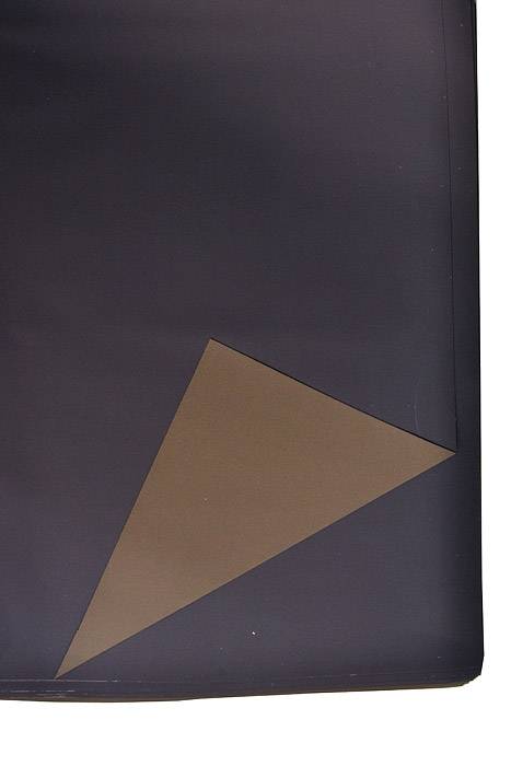 22.5" 2 Tone Waterproof Wrapping Paper Navy/Dark Gray Pkg/20