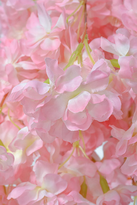 39.5" Silk Cherry Blossom Bush Pink