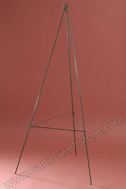 72" Wire Easel Green