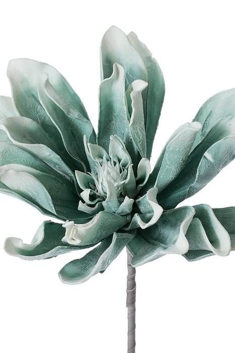 35&quot; New Dahlia Stem Aqua Blue