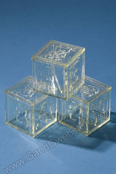 1.75" Baby Block Yellow Pkg/12