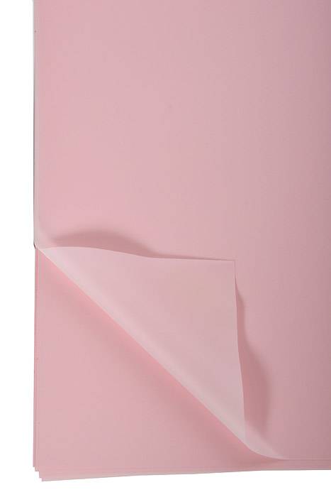 22.5" Waterproof Flower Wrapping Paper Pink Pkg/20