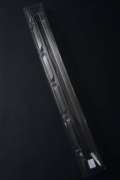 20&quot; X 2&quot; X 2&quot; Small Single Stem Rose Box Clear (Pkg/12)