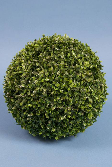 12" Tea Leaves Ball Green