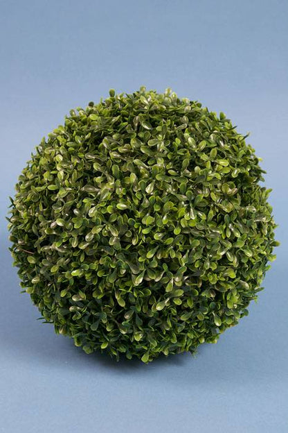 12" Tea Leaves Ball Green