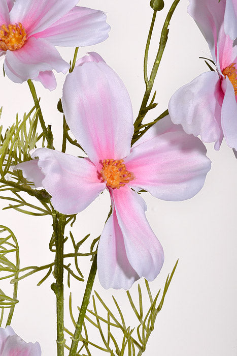 29.5" Silk Cosmos Spray Light Pink