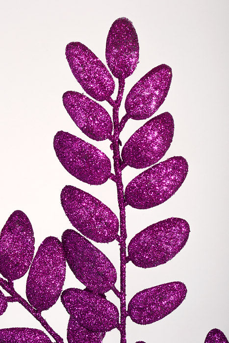 22" Honey Locust Glitter Spray Purple