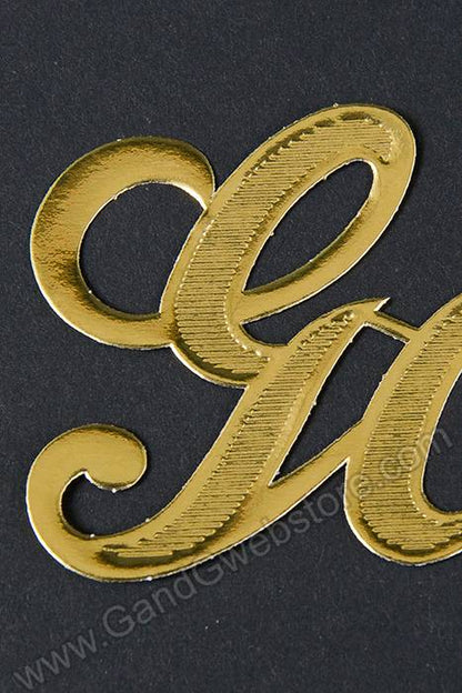 1.75" Large Paper "good Luck" Gold Pkg/10