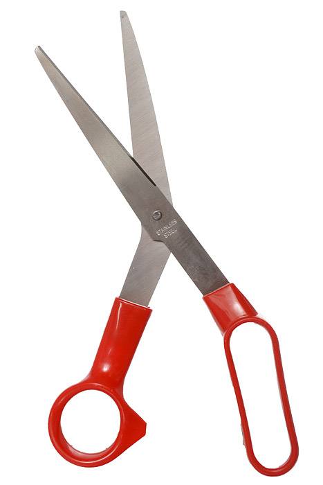 8.5" Featherlite Bent Shear Red