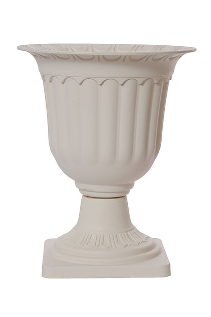 13.5 X 16.5&quot; Plastic Flower Pot White