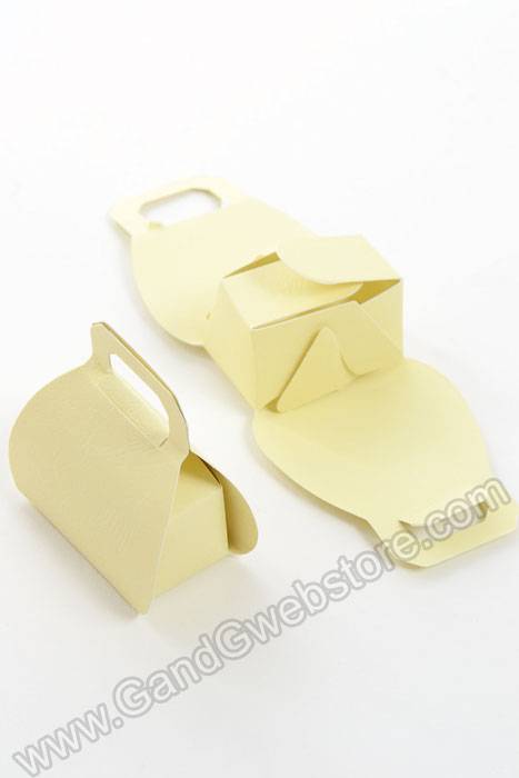 2.5" X 1.25" Favor Box Ivory Pkg/12