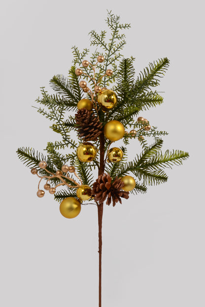 24" Electroplated Ball Gold