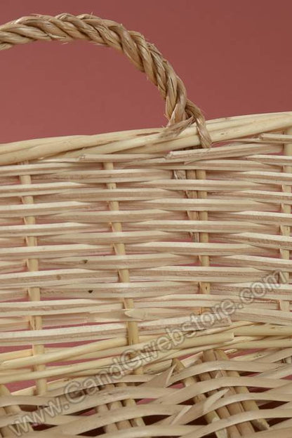 19" X 15" X 5" Rectangular Willow Basket Natural