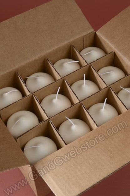 2.8" X 6" Pillar Candle Ivory Pkg/12