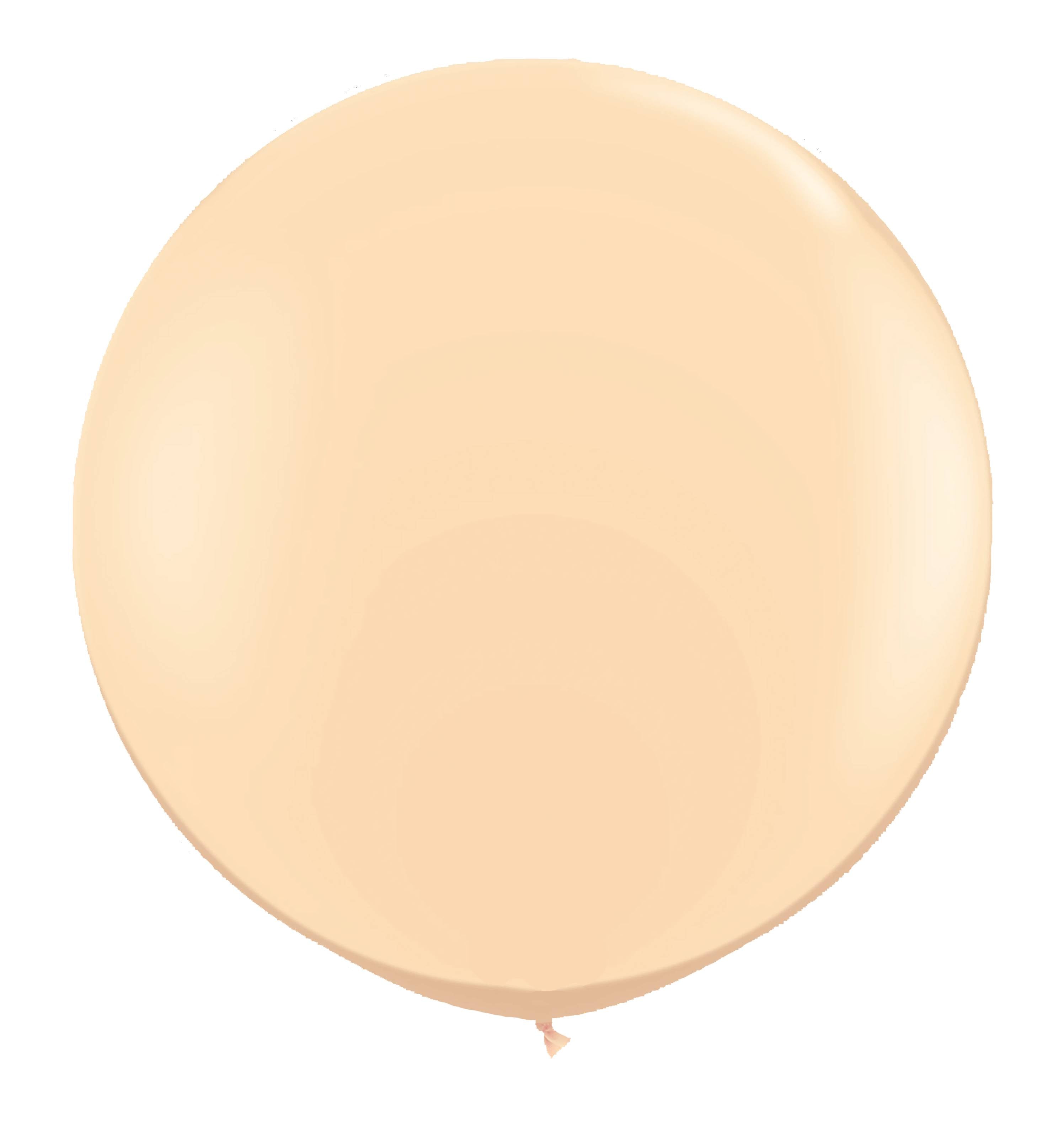 3ft Jewel Latex Balloon Blush Pkg/2