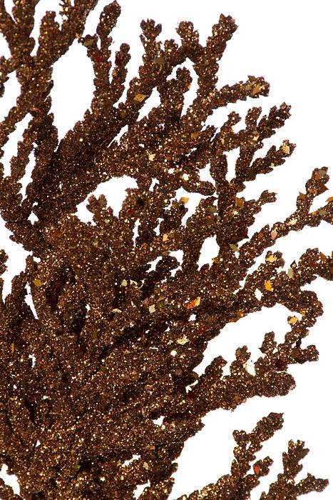 20.5" Double Glitter Lycopodium Spray Angd