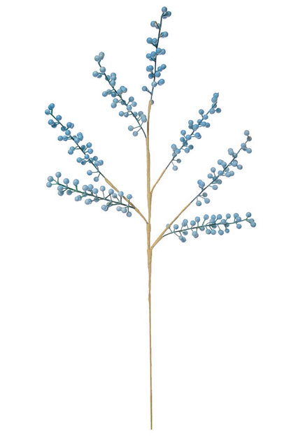 30" Artificial Easter Berry Spray Blue