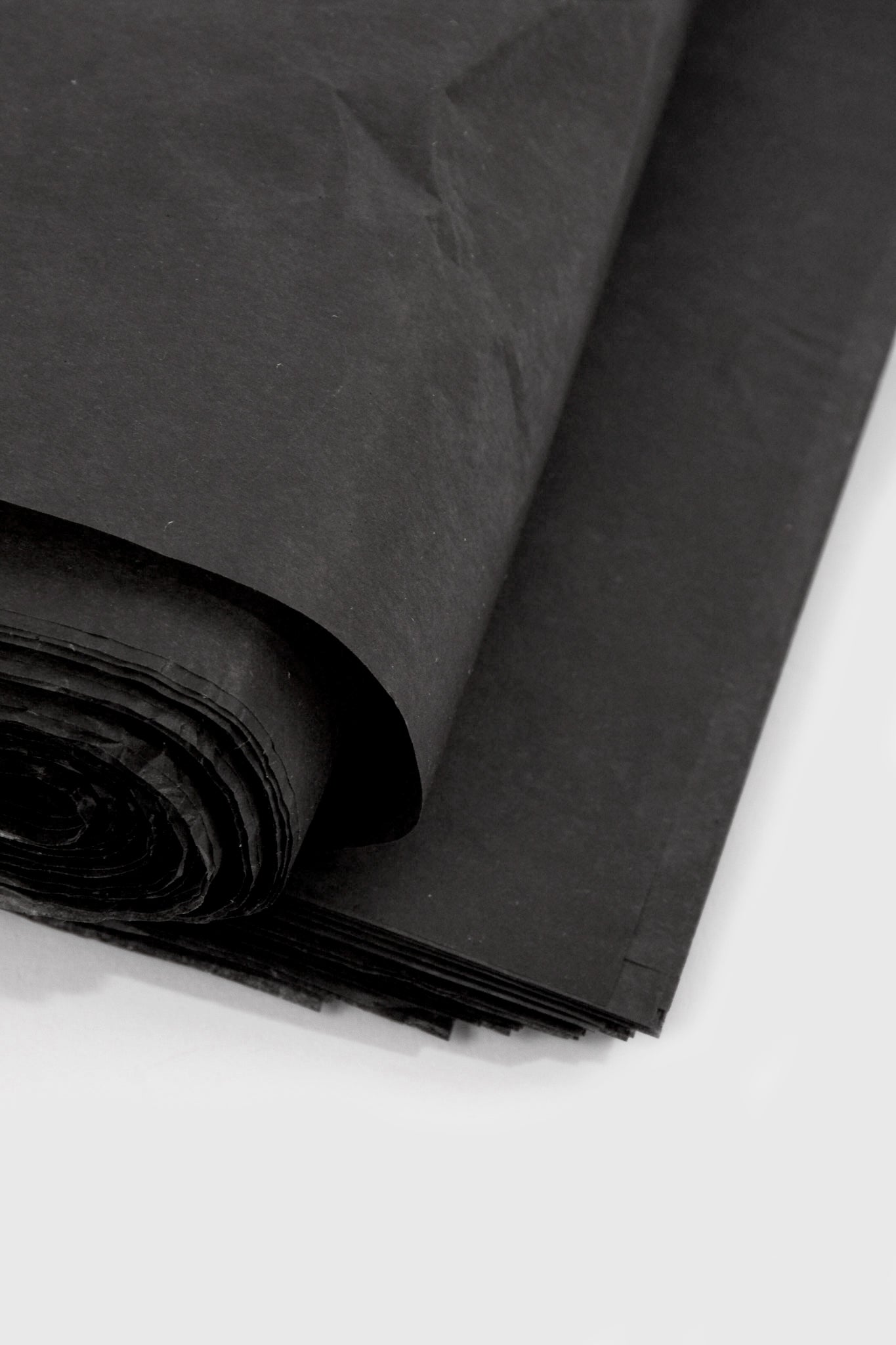 24" X 36" Waxed Tissue Sheets Black