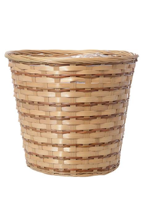 12" X 11" Bamboo Planter Natural