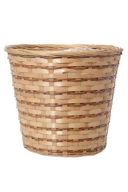 12" X 11" Bamboo Planter Natural