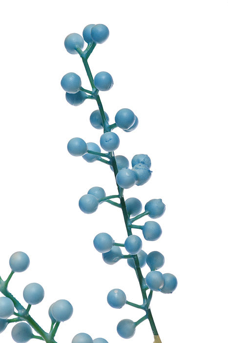 30" Artificial Easter Berry Spray Blue