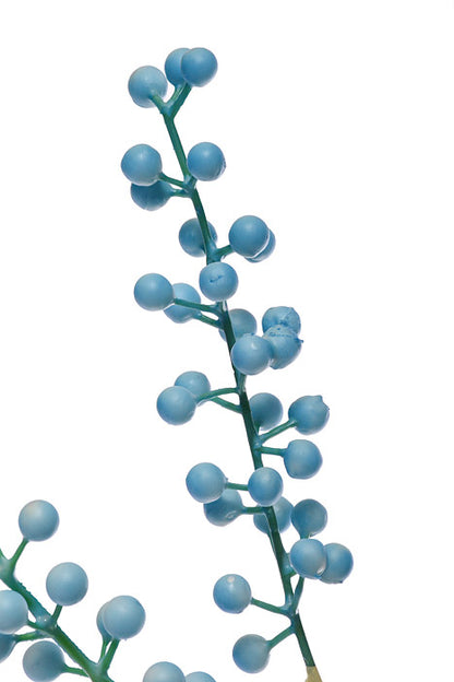 30" Artificial Easter Berry Spray Blue